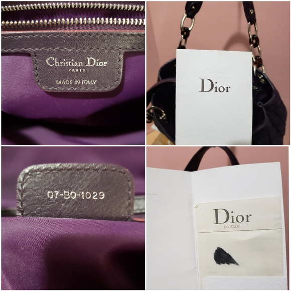 6️⃣5️⃣0️⃣Auth Lock Medium tote nylon cannage - Picture 2 of 15